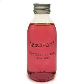 Agnes + Cat Reed Diffuser Refill - Japanese Bloom 150ml for Lasting Fragrance - Everyday Bargainz