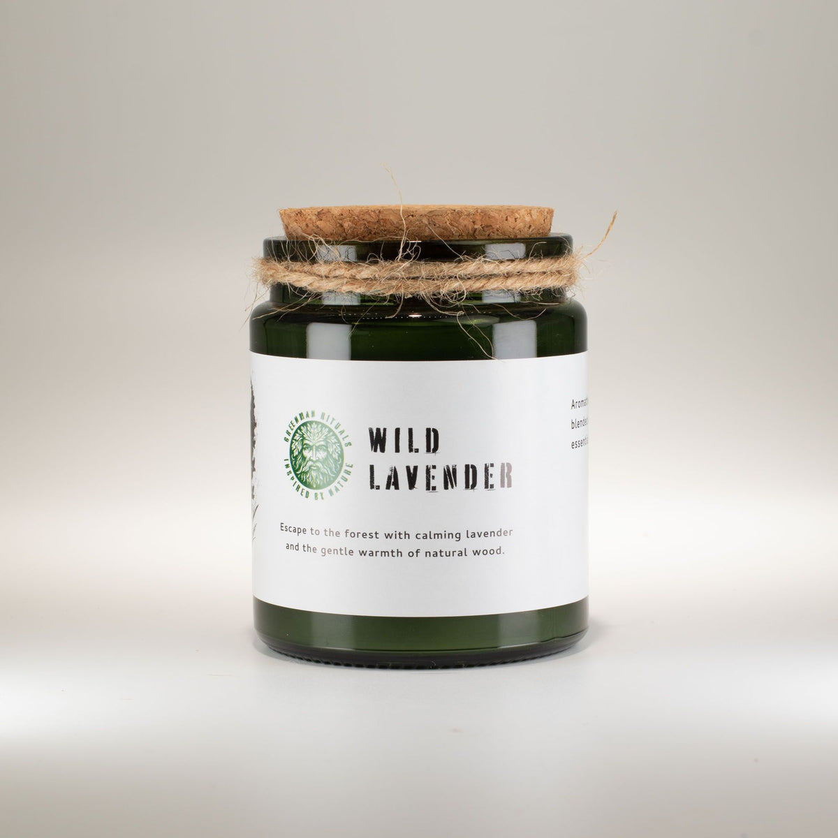 Experience Tranquility with Our Wild Lavender Soy Candle