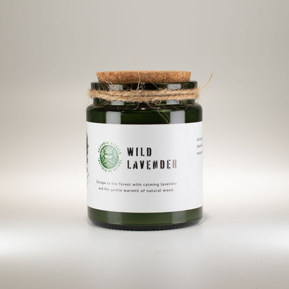 Experience Tranquility with Our Wild Lavender Soy Candle