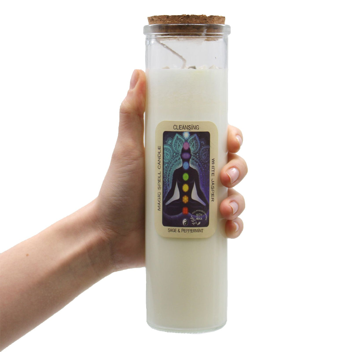 Friendship Soy Candle with Gemstones - Ignite Connections and Create Lasting Bonds