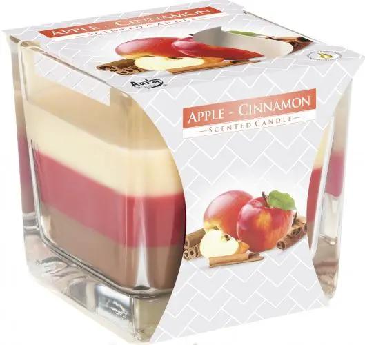 AW Dropship UK Rainbow Jar Candle - Apple and Cinnamon - Rainbow Jar Candle