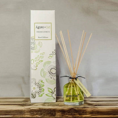 Ancient Wisdom Agnes And Cat Reed Diffuser 140ml Fresh Citrus - Everyday Bargainz