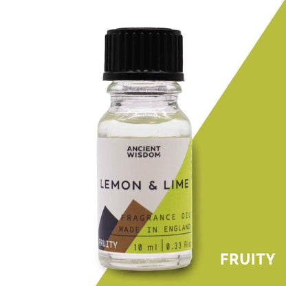 Ancient Wisdom Lemon Lime Fragrance Oil 10ml Long Lasting - Everyday Bargainz
