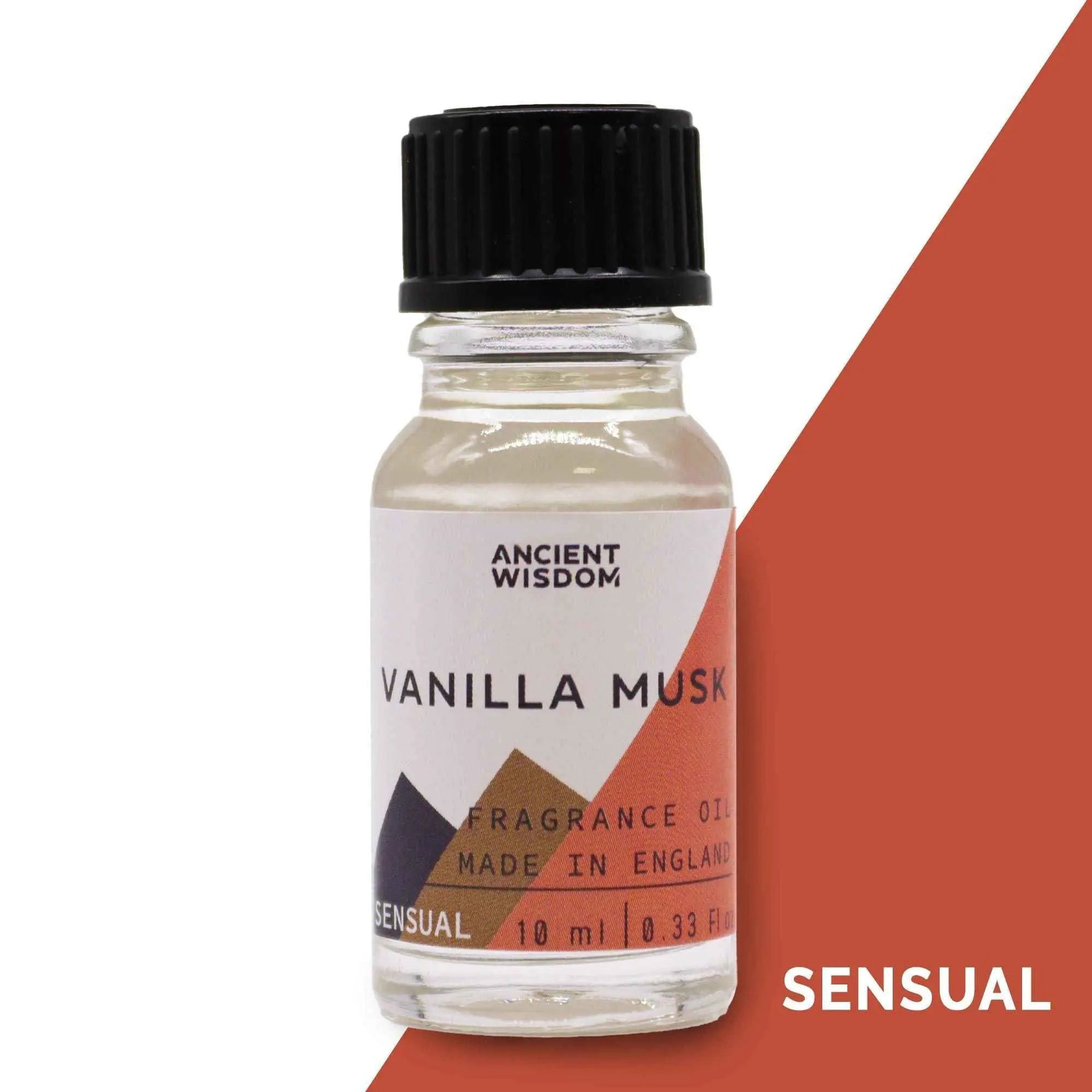 Ancient Wisdom Vanilla Musk Fragrance Oil 10ml Long Lasting Home Scent - Everyday Bargainz