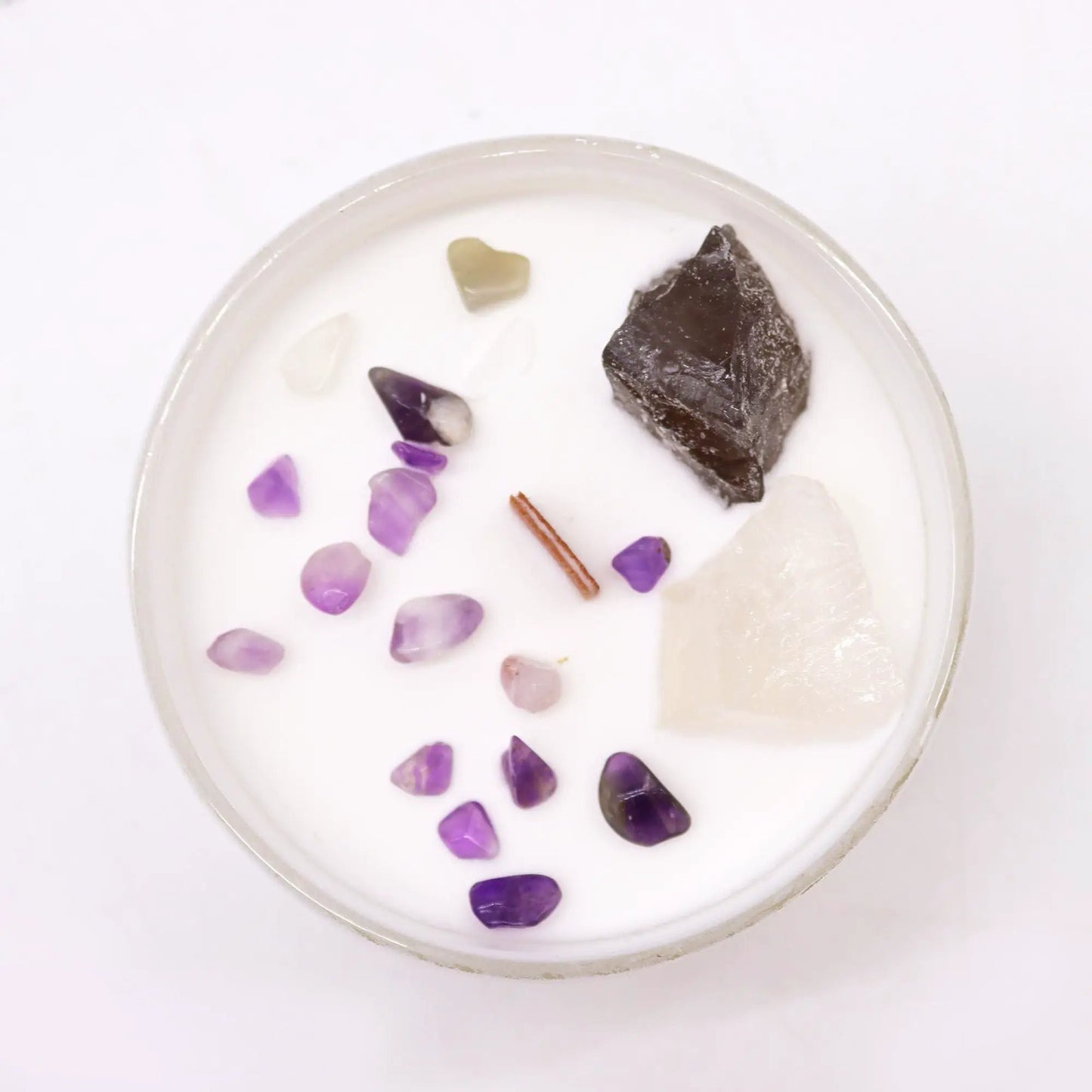 Chakra Crystal Candles - Crown Chakra by AW Dropship UK