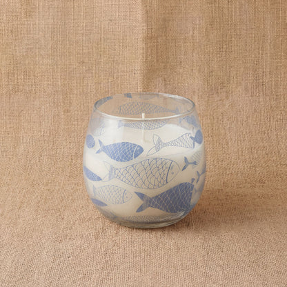 AW Dropship UK Small Glass Jar Candles - Seabreeze - Glass Jar Candles