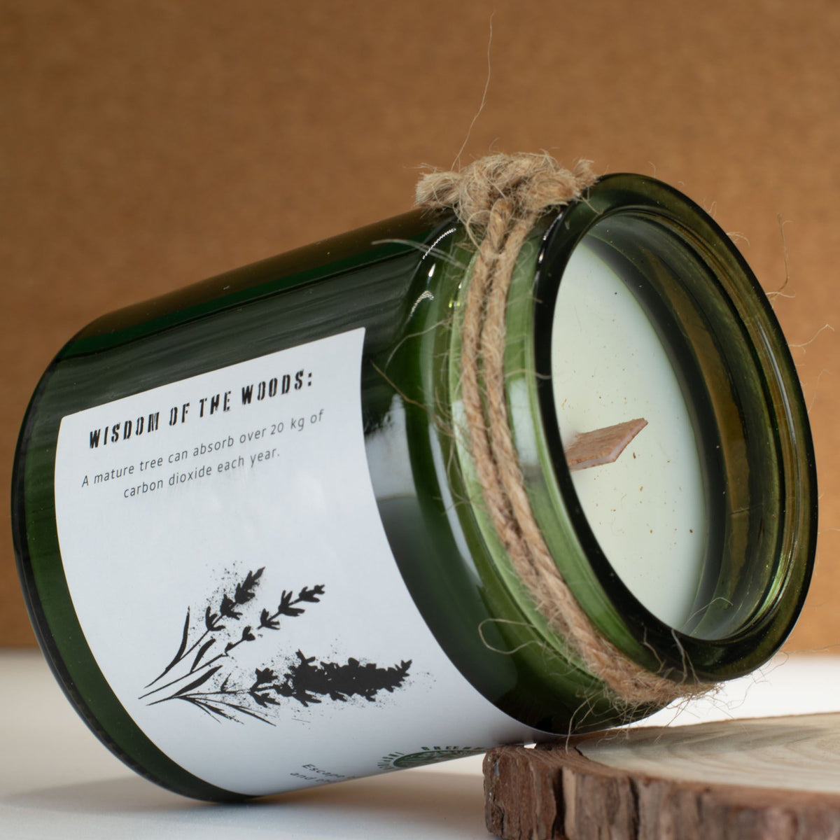 Experience Tranquility with Our Wild Lavender Soy Candle