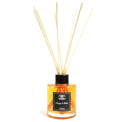 120ml Reed Diffuser Orange Melon for Fresh Home Fragrance - Everyday Bargainz