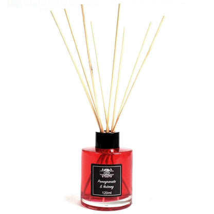 120ml Reed Diffuser Pomegranate Nutmeg for Invigorating Home Fragrance - Everyday Bargainz