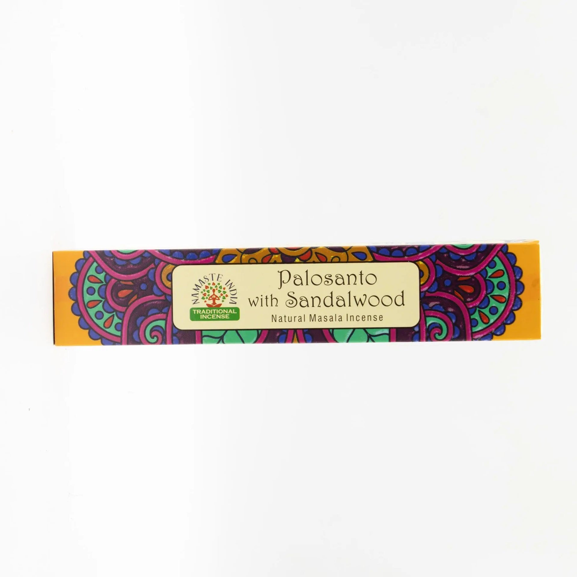 AW Dropship UK Namaste Mandala Masala Incense - Palo Santo with Sandalwood - Natural Namaste Masala Incense Sticks
