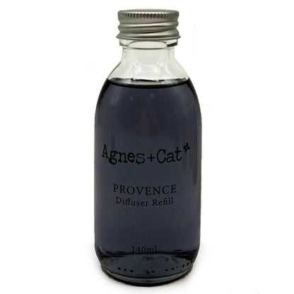 Agnes + Cat Reed Diffuser Refill - Provence 150ml for Lasting Fragrance - Everyday Bargainz