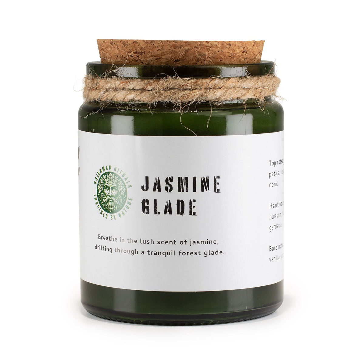 Jasmine Glade Woodwick Candle – Experience Tranquility with Natural Floral Aromas