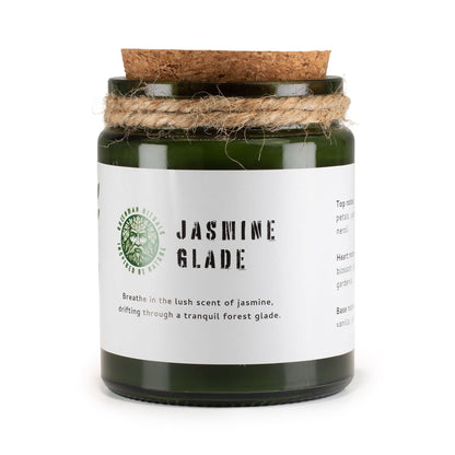 Jasmine Glade Woodwick Candle – Experience Tranquility with Natural Floral Aromas