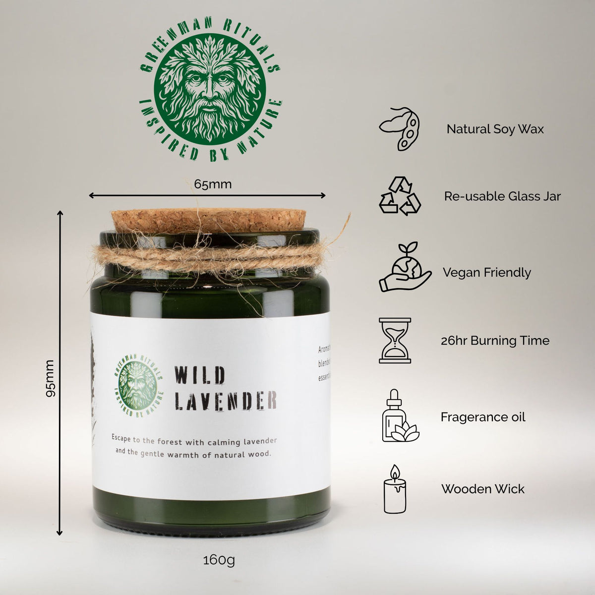 Midnight Rose Soy Candle - Embrace Cozy Evenings with Floral Serenity
