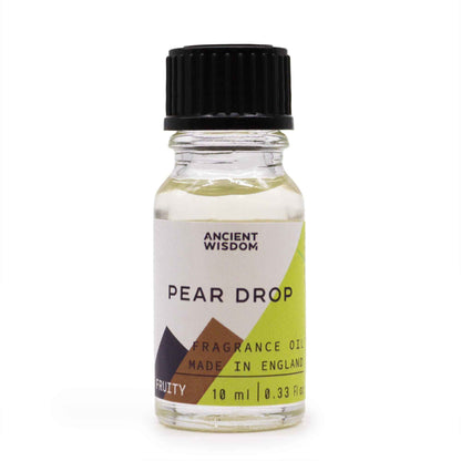 Ancient Wisdom Pear Drop Fragrance Oil 10ml Candy Scent For Candles And Soaps - Everyday Bargainz