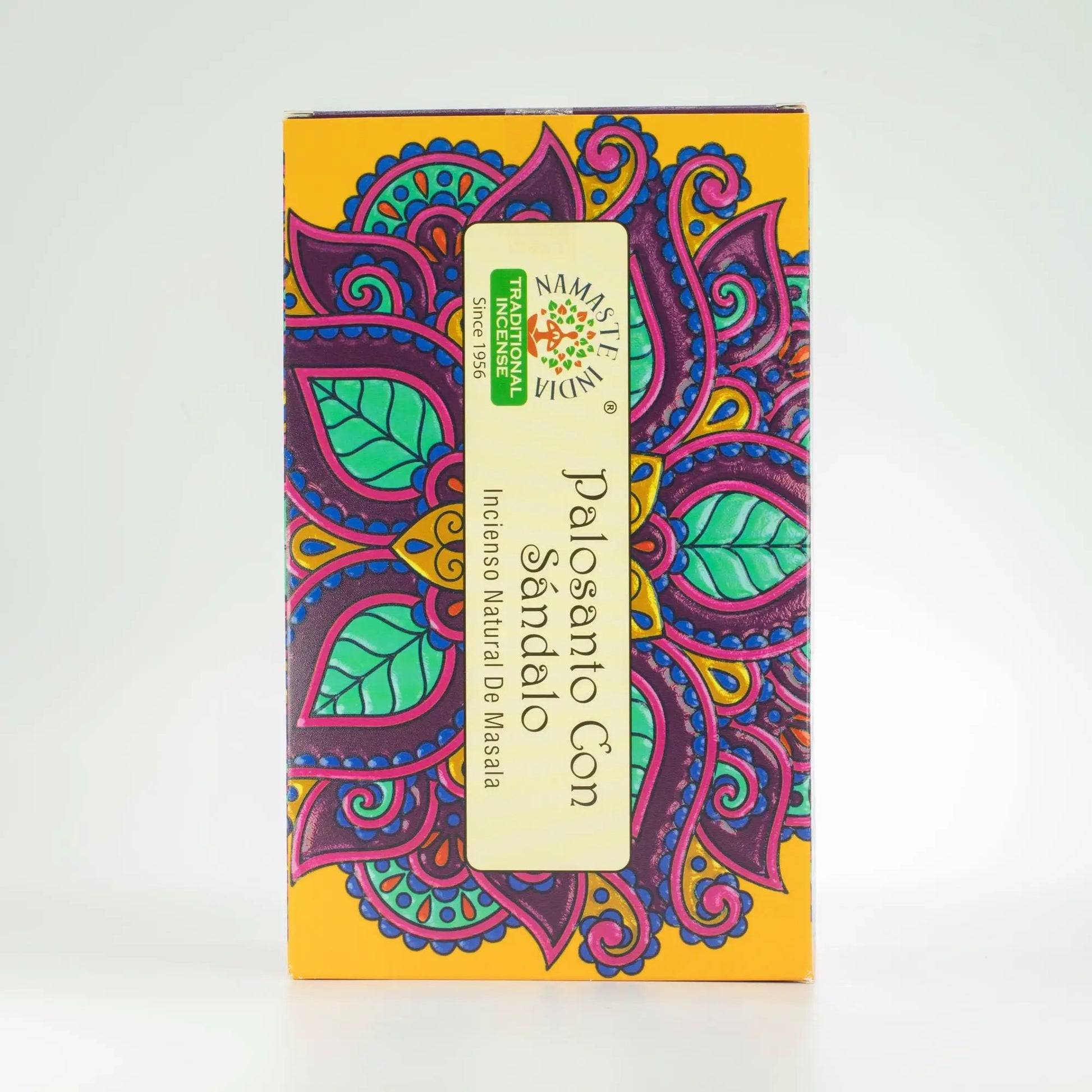 AW Dropship UK Namaste Mandala Masala Incense - Palo Santo with Sandalwood - Natural Namaste Masala Incense Sticks