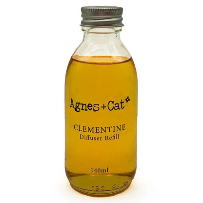 Agnes Cat Reed Diffuser Refill - Clementine 150ml - Everyday Bargainz