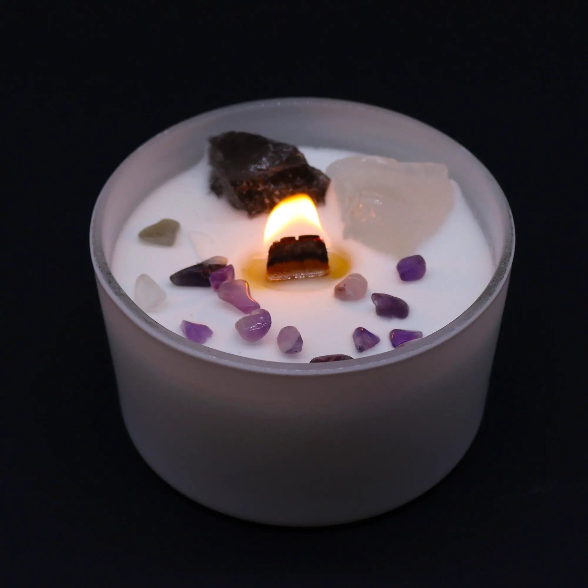 Chakra Crystal Candles - Crown Chakra by AW Dropship UK