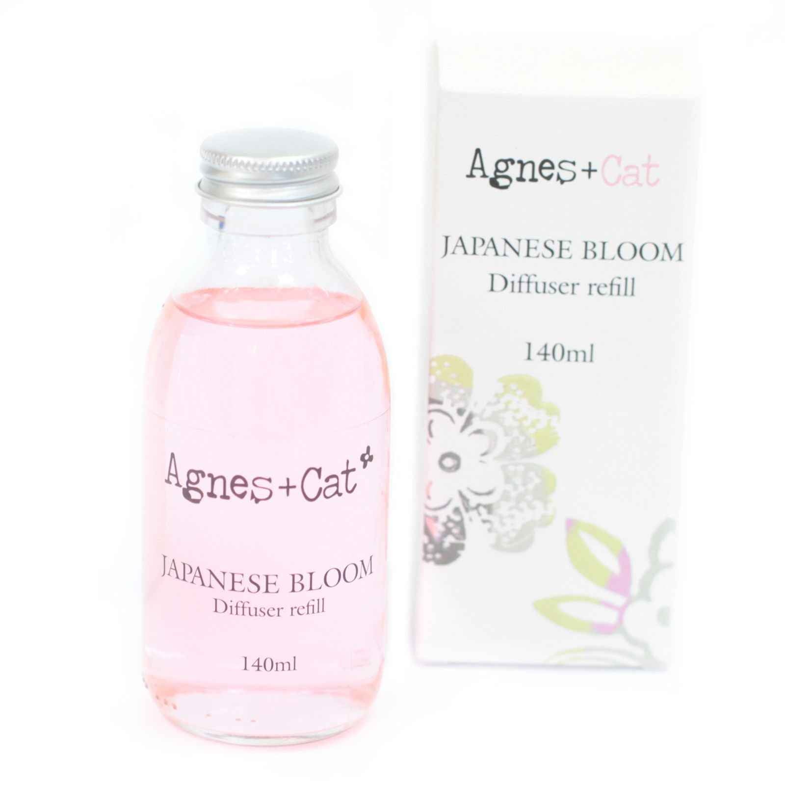 Agnes + Cat Reed Diffuser Refill - Japanese Bloom 150ml