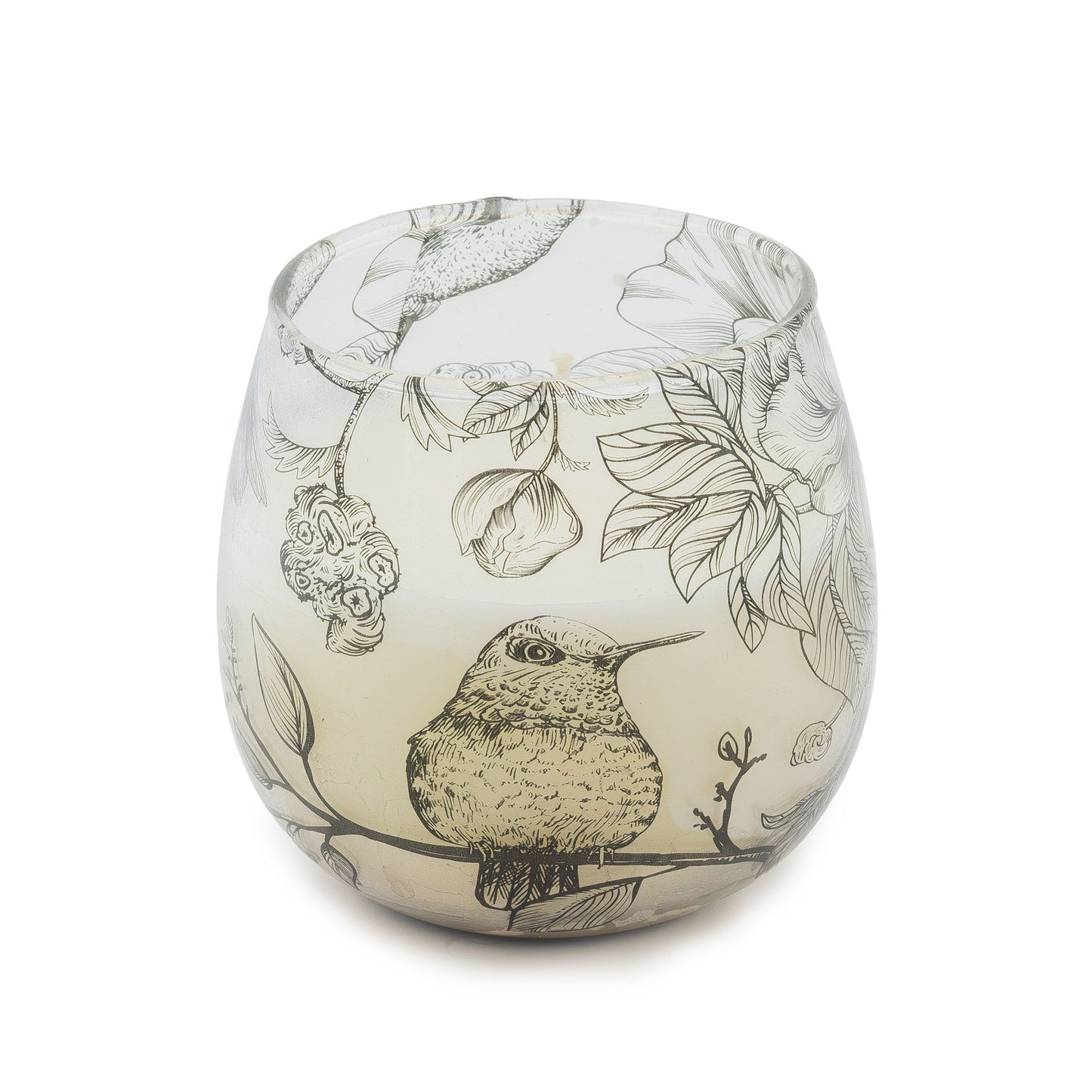 AW Dropship UK Small Glass Jar Candles - Drawn by Flame - Glass Jar Candles