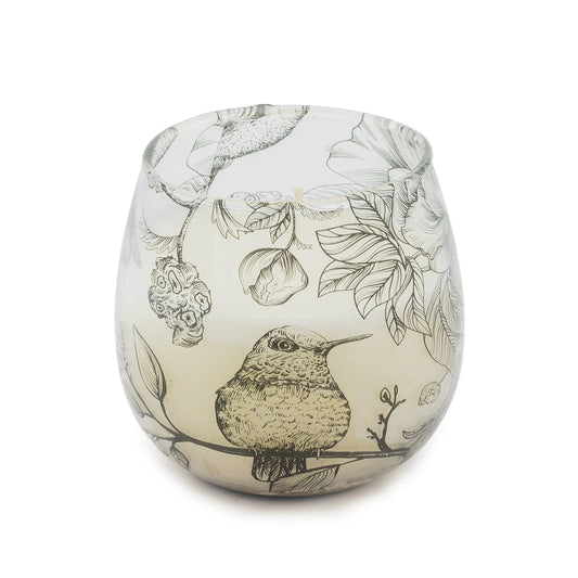AW Dropship UK Small Glass Jar Candles - Drawn by Flame - Glass Jar Candles
