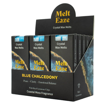 MeltEaze Crystal Wax Melts 50g Aquamarine Wave Coastal Moss - Everyday Bargainz