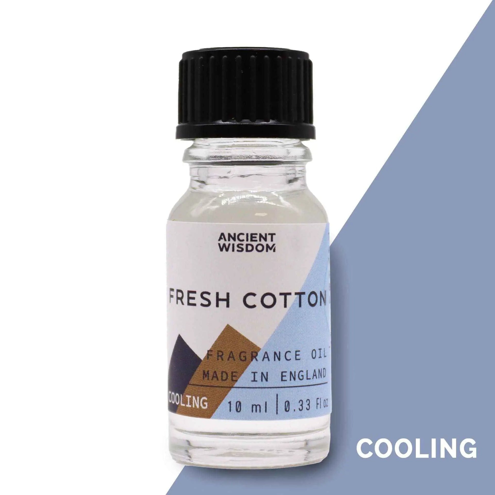 Ancient Wisdom Fresh Cotton Fragrance Oil 10ml Diffusers - Everyday Bargainz
