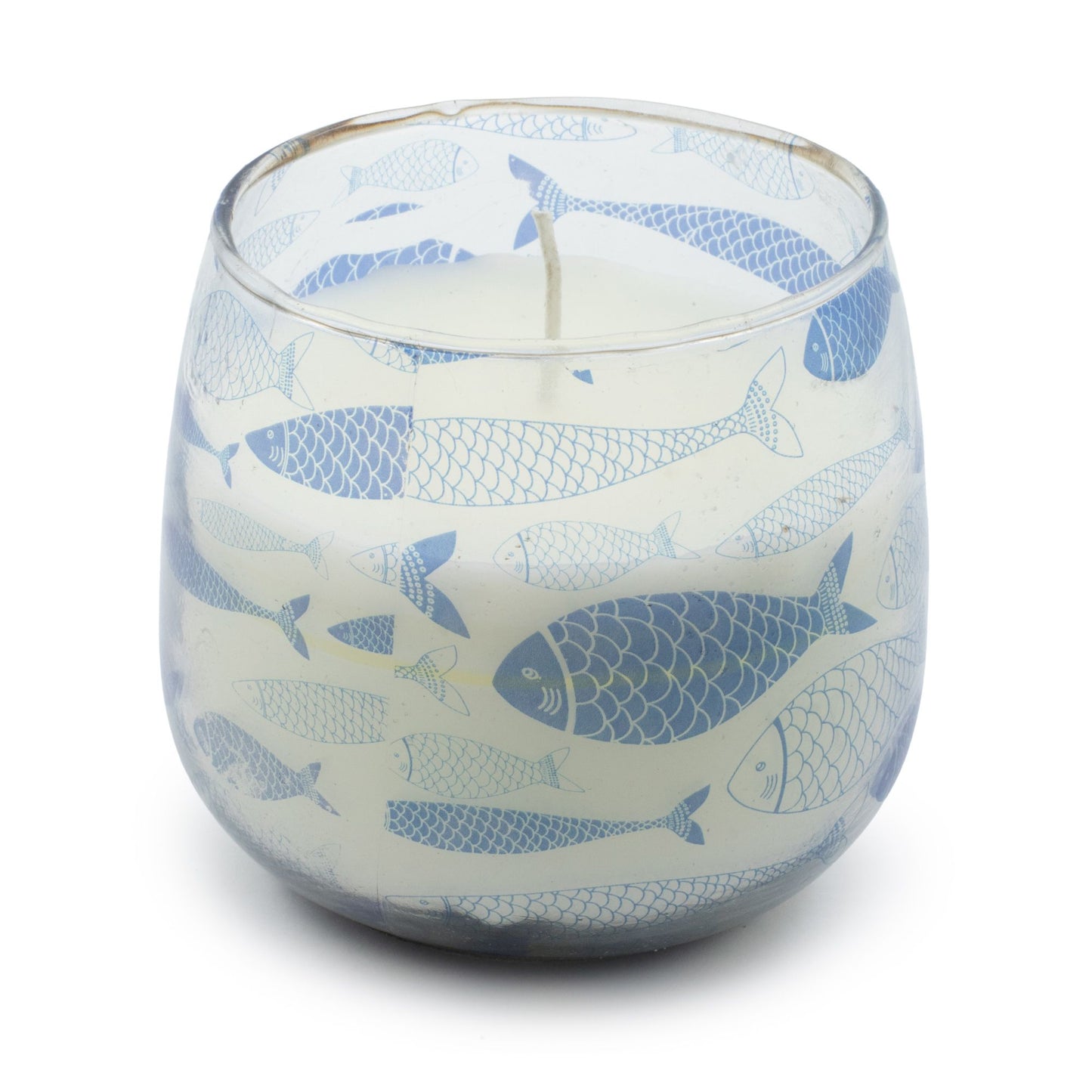 AW Dropship UK Medium Glass Jar Candles - Seabreeze - Glass Jar Candles