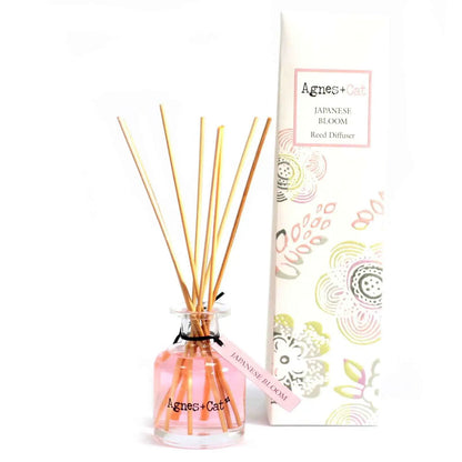 Ancient Wisdom Agnes Cat Reed Diffuser 140ml Japanese Bloom - Everyday Bargainz