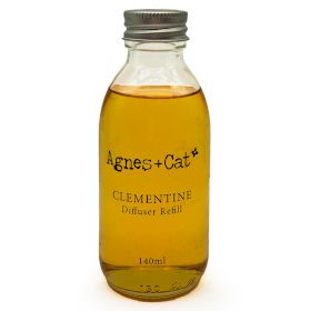 Agnes Cat Reed Diffuser Refill - Clementine 150ml - Everyday Bargainz