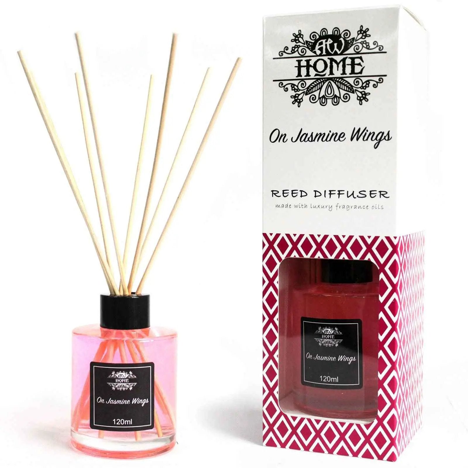 120ml Reed Diffuser Jasmine - On Jasmine Wings - Everyday Bargainz