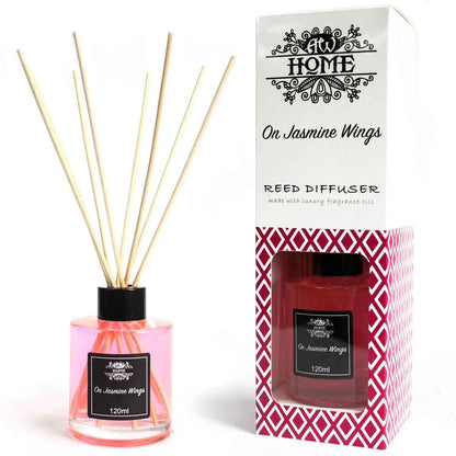 120ml Reed Diffuser Jasmine - On Jasmine Wings - Everyday Bargainz