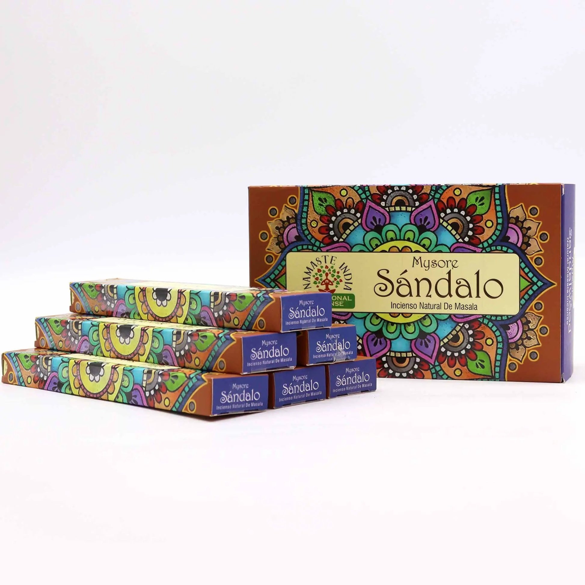 AW Dropship UK Namaste Mandala Masala Incense - Sandalwood - Natural Namaste Masala Incense Sticks