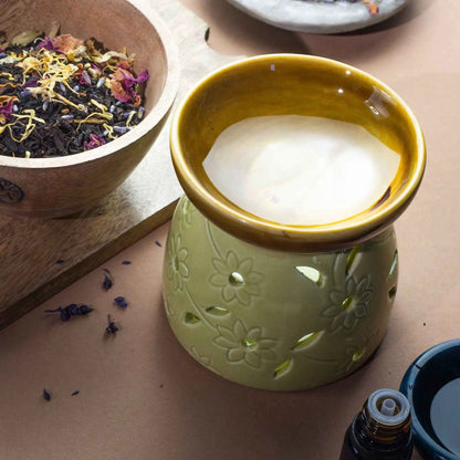 Classic Oil Burner - Assorted Colours for Aromatherapy - Everyday Bargainz