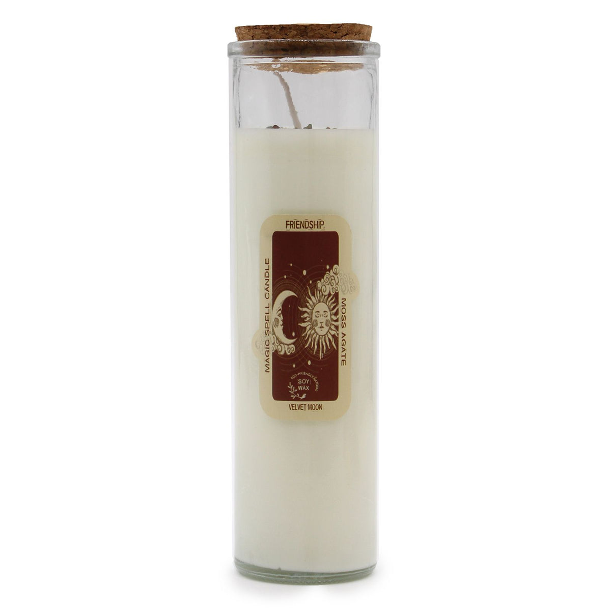 Friendship Soy Candle with Gemstones - Ignite Connections and Create Lasting Bonds