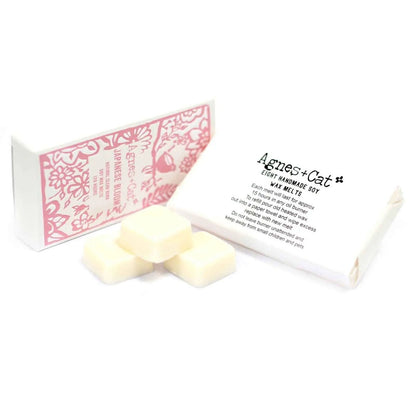 Agnes Cat Japanese Bloom Soy Wax Melts Box of 8 Handmade - Everyday Bargainz