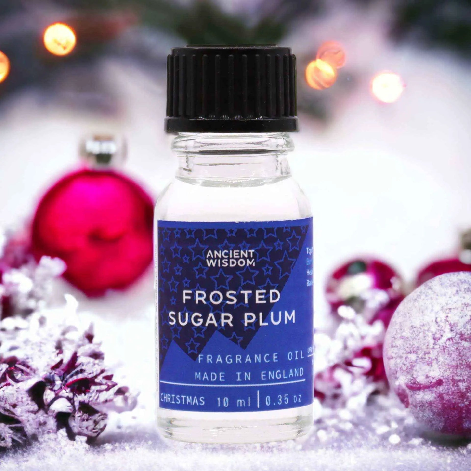 Ancient Wisdom Frosted Sugar Plum Fragrance Oil 10ml - Everyday Bargainz