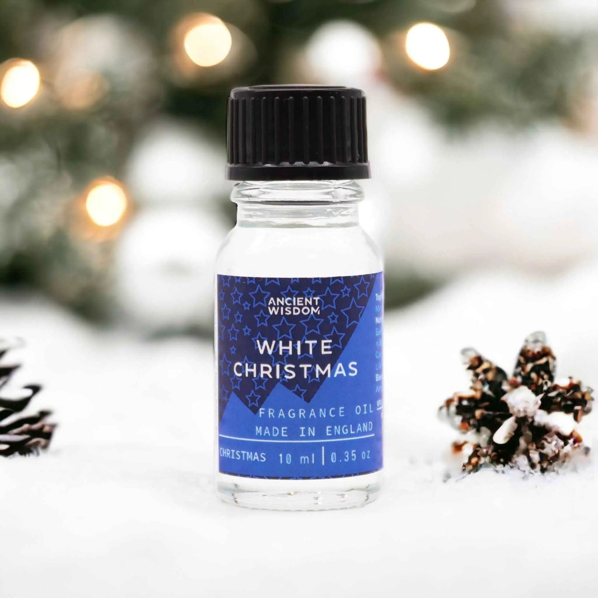 Ancient Wisdom White Christmas Fragrance Oil 10ml For Oil Burners - Everyday Bargainz