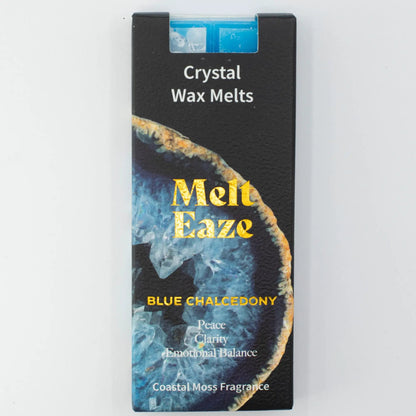 MeltEaze Crystal Wax Melts 50g Aquamarine Wave Coastal Moss - Everyday Bargainz