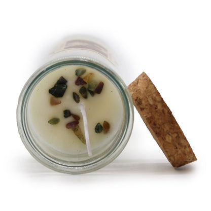 Friendship Soy Candle with Gemstones - Ignite Connections and Create Lasting Bonds