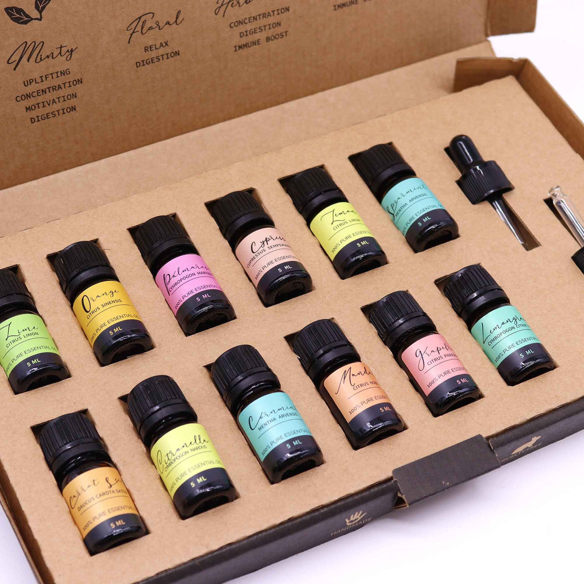 Essential Oil Aromatherapy Set - Revitalize Your Home and Mind This Summer