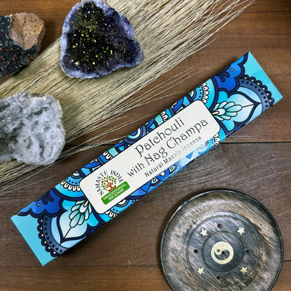 AW Dropship UK Namaste Mandala Masala Incense - Patchouli With Nag Champa - Natural Namaste Masala Incense Sticks