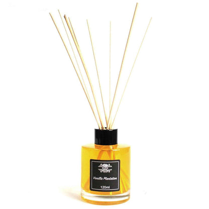 120ml Vanilla Reed Diffuser - Plantation Scent - Everyday Bargainz
