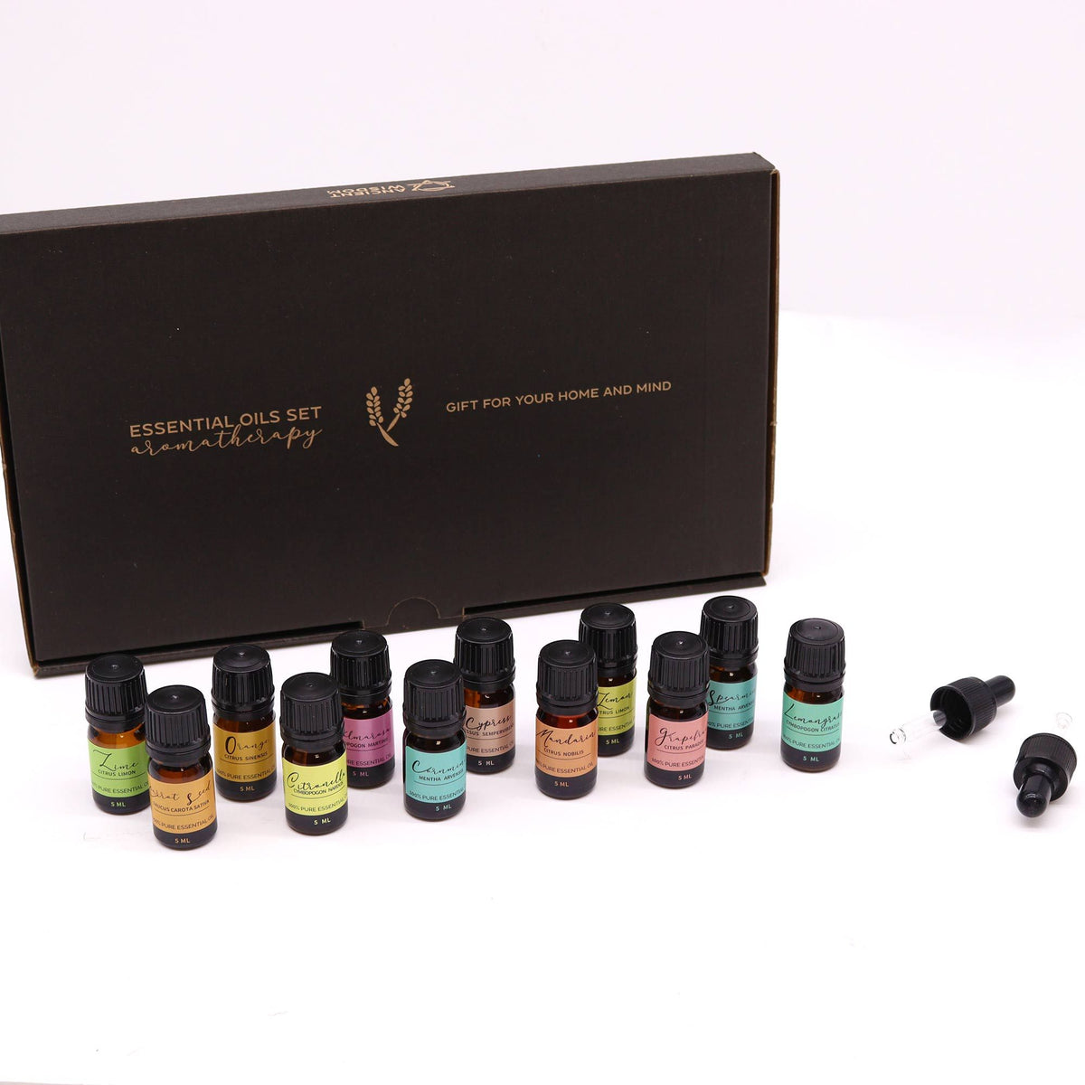 Essential Oil Aromatherapy Set - Revitalize Your Home and Mind This Summer