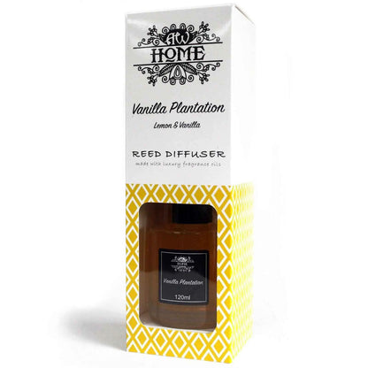 120ml Vanilla Reed Diffuser - Plantation Scent - Everyday Bargainz