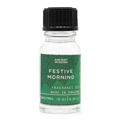 Ancient Wisdom Fragrance Oil Festive Morning 10ml Scent - Everyday Bargainz