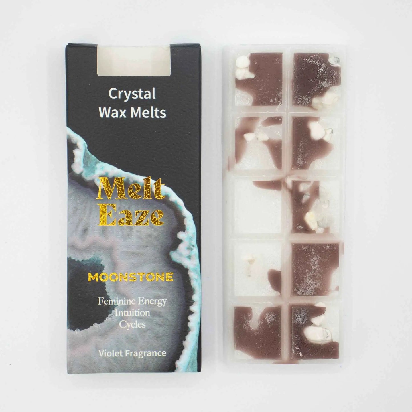 MeltEaze Wax Melts 50g - Moonstone Glow - Violet by AW Dropship UK
