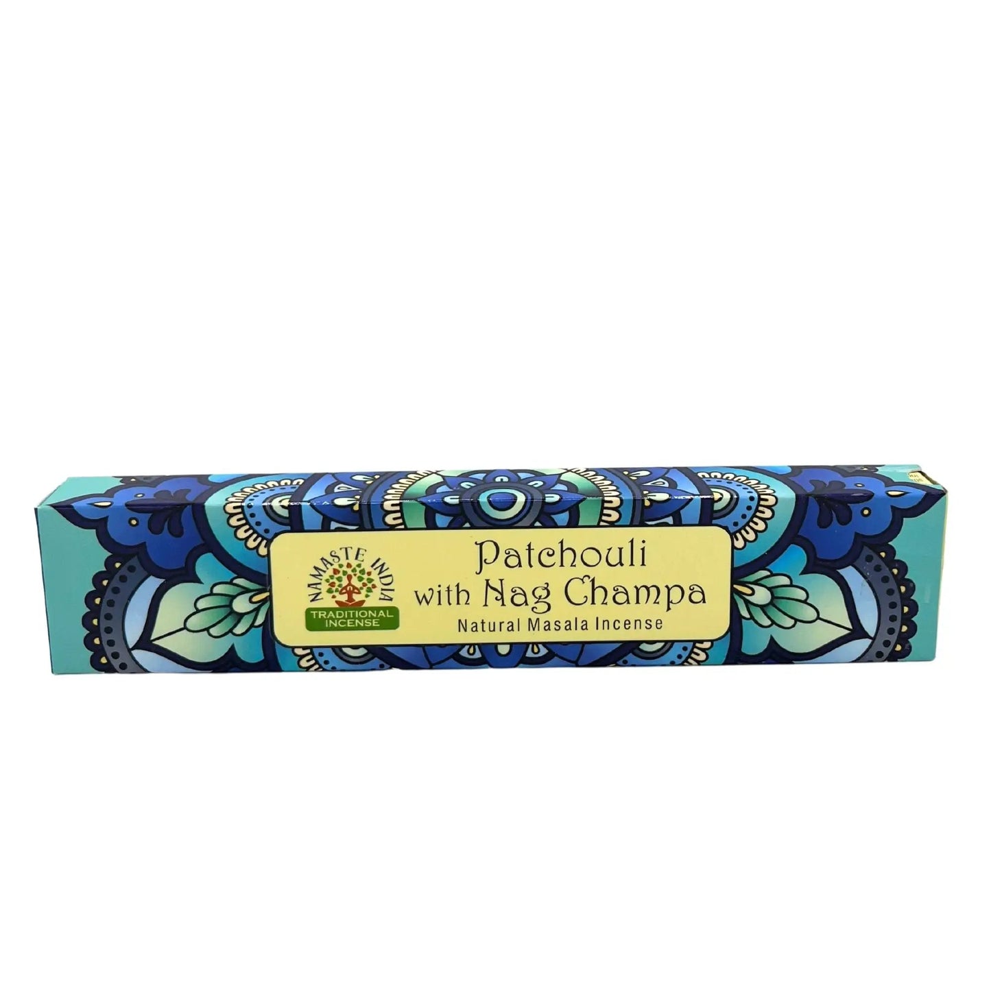 AW Dropship UK Namaste Mandala Masala Incense - Patchouli With Nag Champa - Natural Namaste Masala Incense Sticks