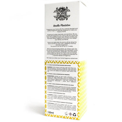 120ml Vanilla Reed Diffuser - Plantation Scent - Everyday Bargainz