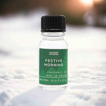 Ancient Wisdom Fragrance Oil Festive Morning 10ml Scent - Everyday Bargainz